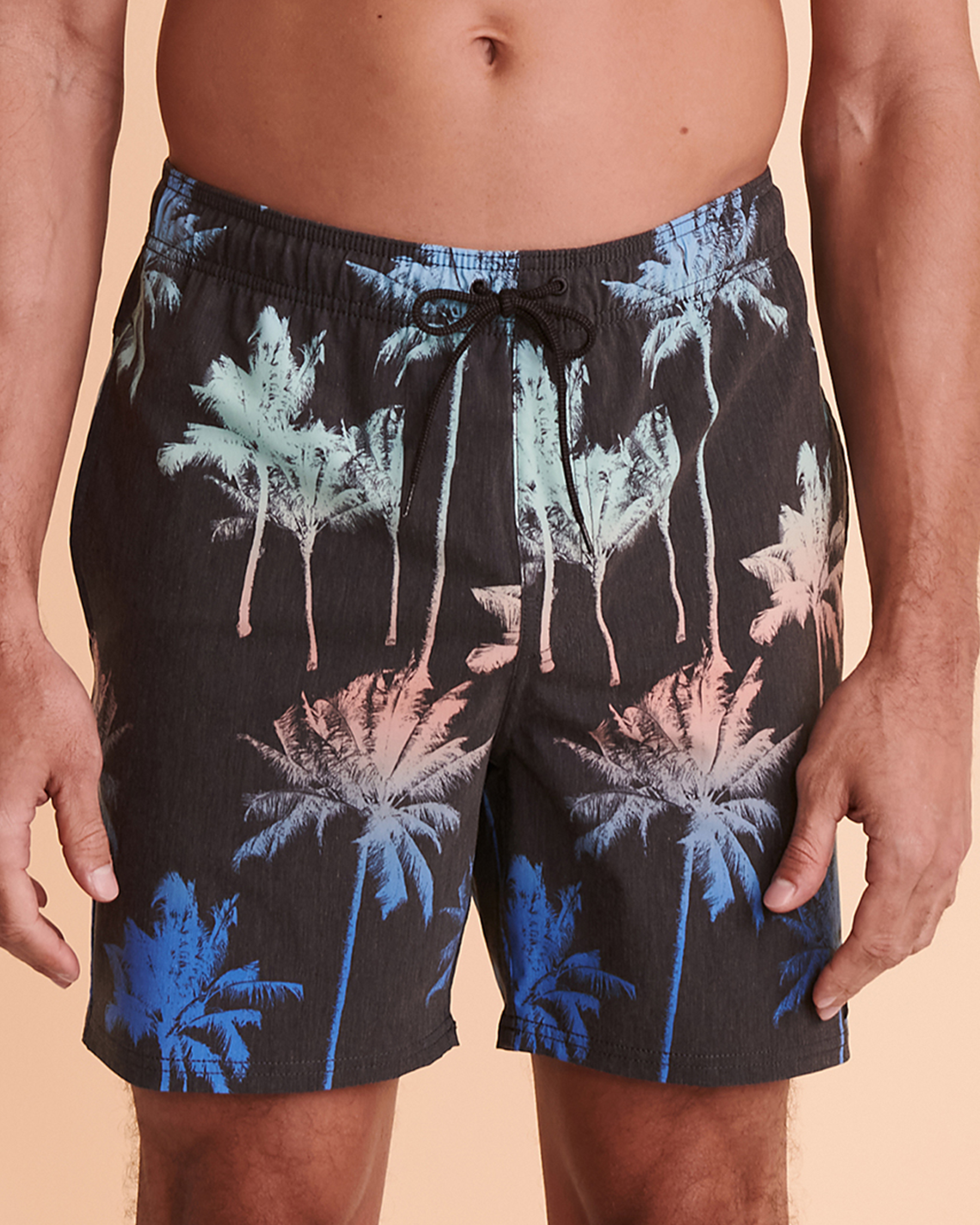 RIP CURL PARTY PACK Volley Swimsuit Palm trees CBOSK9 - View1