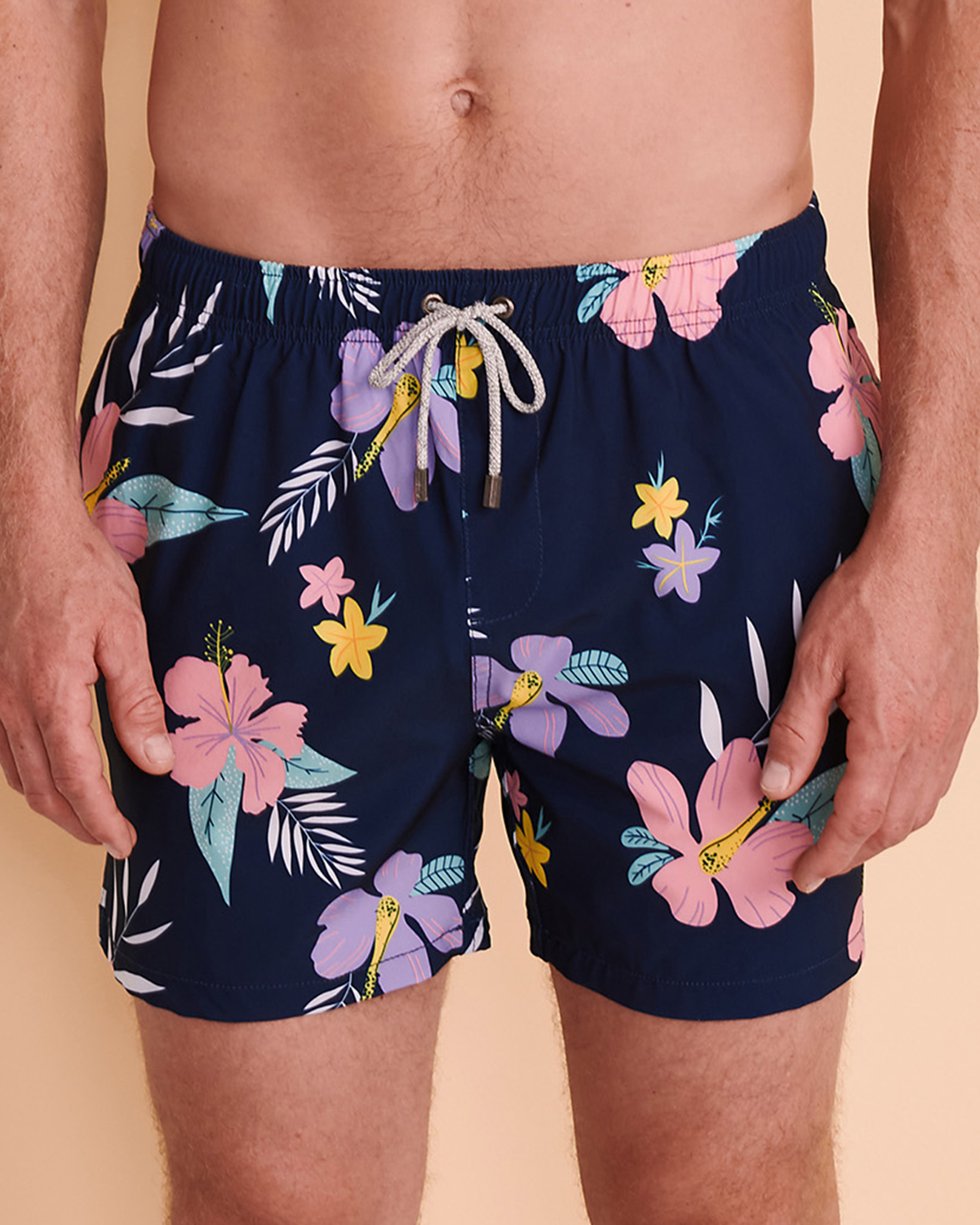 VINTAGE SUMMER TROPICAL Volley Swimsuit Tropical print V70508 - View1