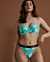 GUESS ALOHA IVY Push-up Bikini Top Tropical blue E1GJ20 MP004 - View1
