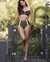 SANCTUARY Haut de bikini bralette BLOCK PARTY Khaki SABP21122H - View1