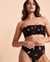 BILLABONG FALLING LIGHT Bandeau Bikini Top Black and Print ABJX300128 - View1
