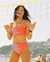 MAAJI Haut de bikini bralette Rivera PAPAYA ORANGE Imprimé néon 2604SBR001 - View1