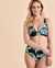 BAKU D/E Cup Underwire Bralette Bikini Top Blue leafs BRA454DOM - View1