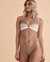 PQ Swim Knotted Front Bralette Bikini Top Two Tones Neutral SND-363H - View1